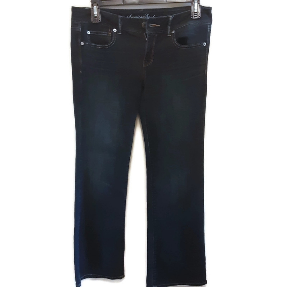 American Eagle Super Stretch Slim Boot Jeans Sz 12
